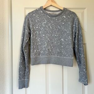 All Saints Gray Speckled Women's Top